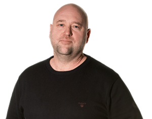 Bilde av Terje Lian, en ansatt hos elektroxperten