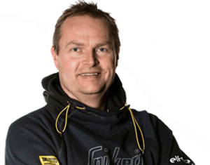 Bilde av Sverre Andås, en ansatt hos elektroxperten