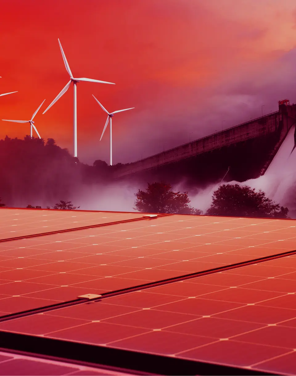 Bilde av bærekraftige energi resursser